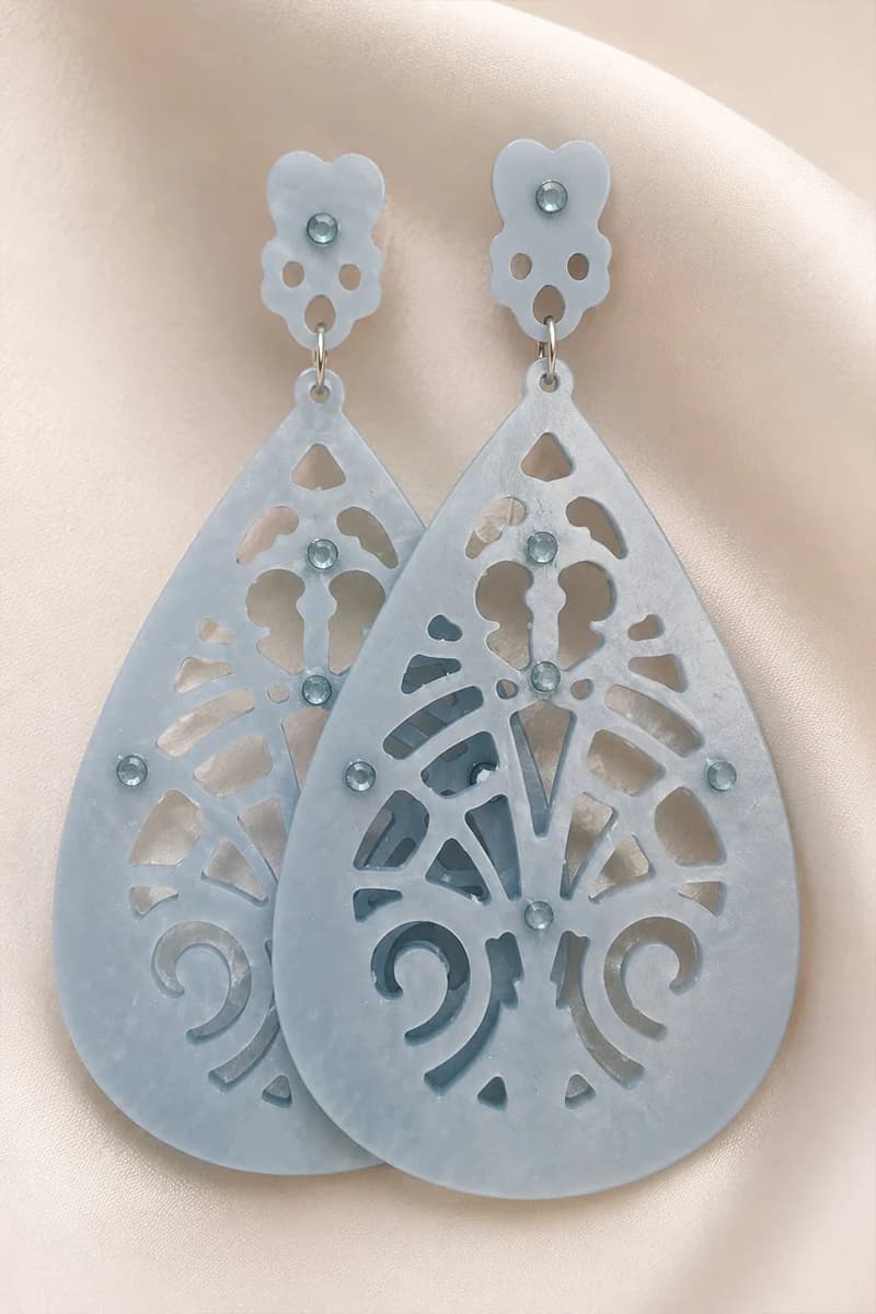 Orecchini pendenti Velvet Filigree - 3