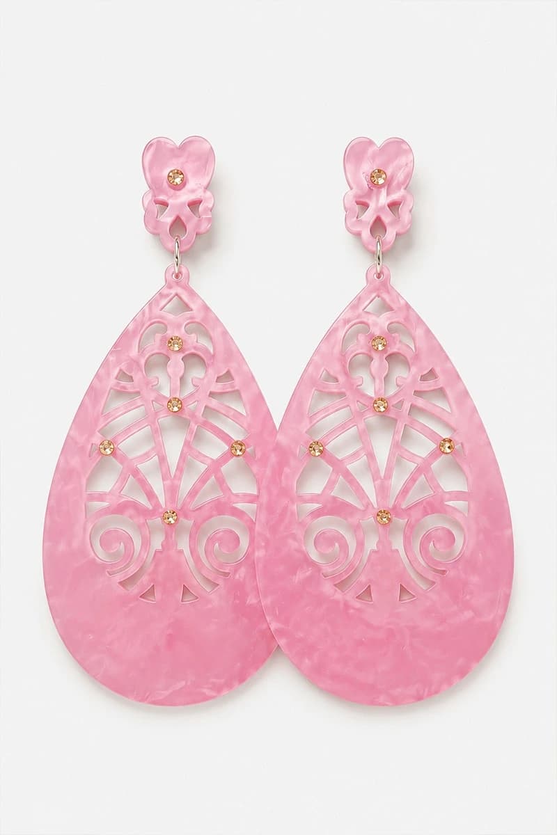 Orecchini pendenti Velvet Filigree - 2
