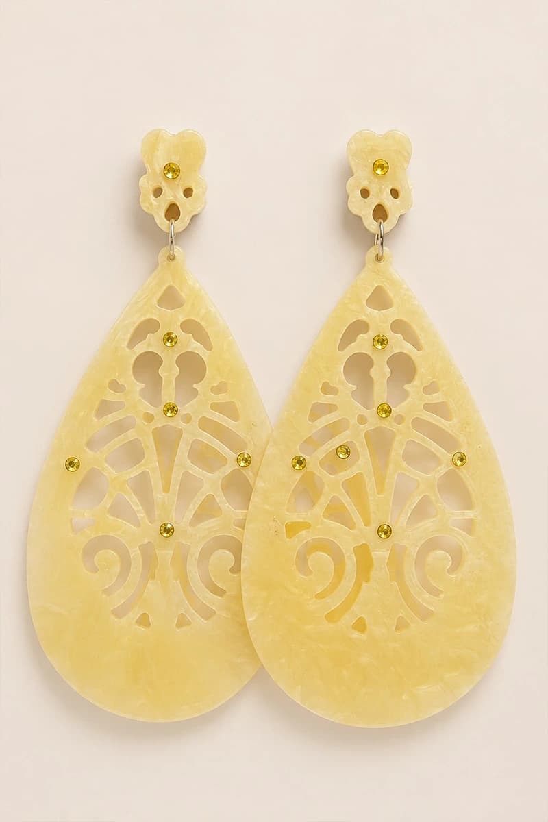 Orecchini pendenti Velvet Filigree - 2