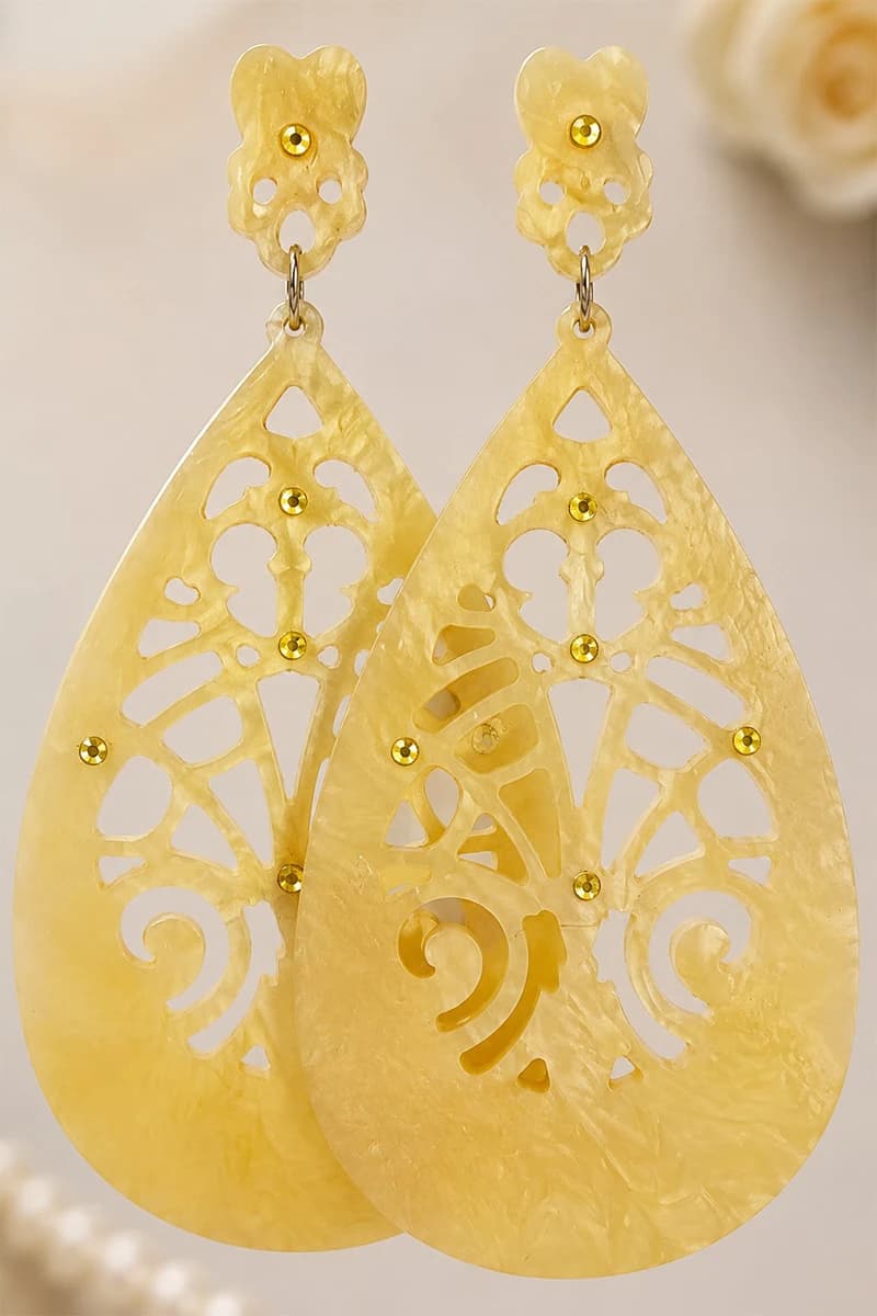 Orecchini pendenti Velvet Filigree - 3