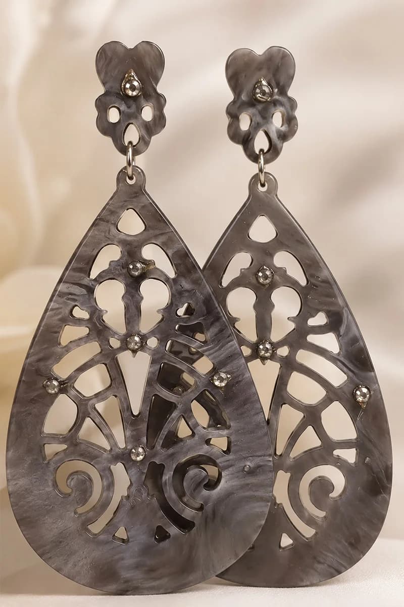 Orecchini pendenti Velvet Filigree - 3