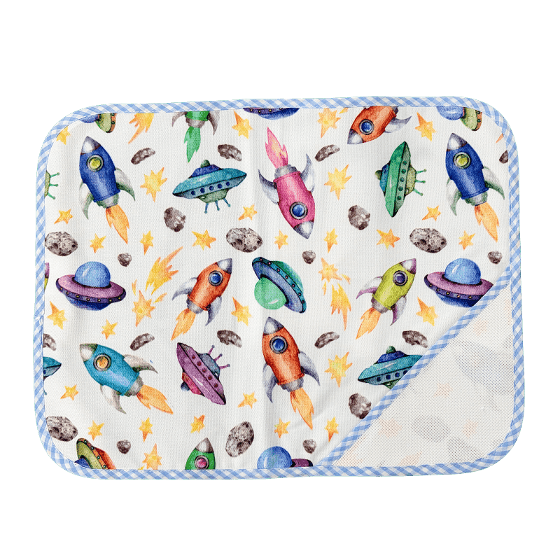 Set accessori scuola merenda 3 Pezzi razzo - 2