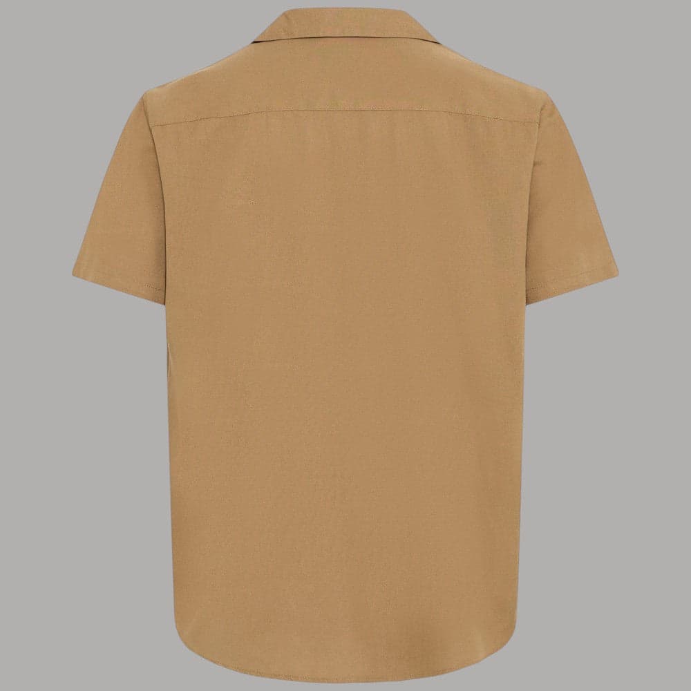 Blend camicia manica corta uomo lino cotone collo Cuba regular fit - 6