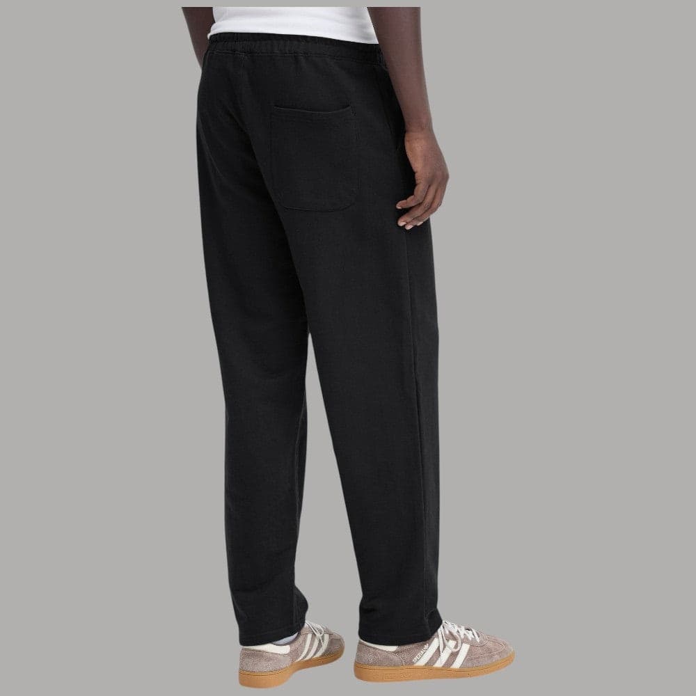 Blend Pantalone Tuta Garzato con Elastico e Tasche Nero BRODY - 2