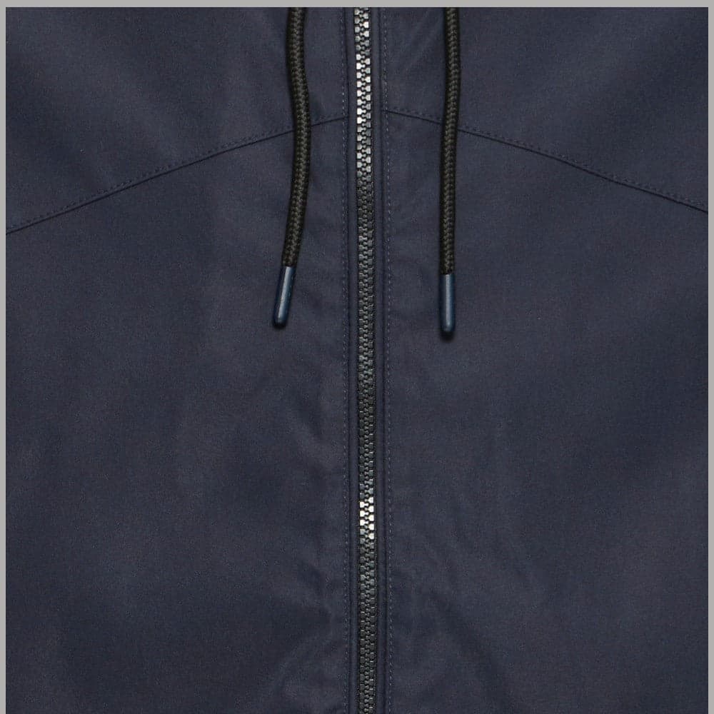Blend giacca primaverile EFI HOOD giubbino uomo con cappuccio e zip blu - 8