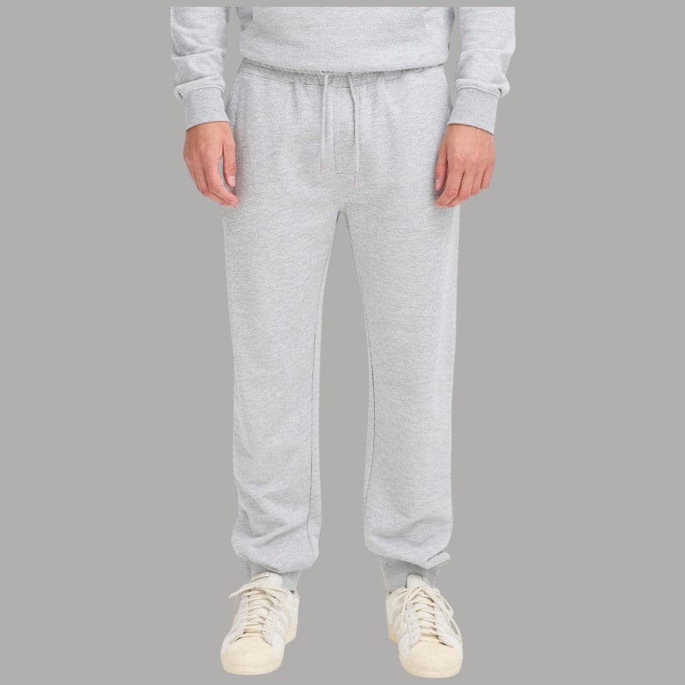 Blend pantalone tuta felpa garzata elastico fondo tasche grigio BRODY
