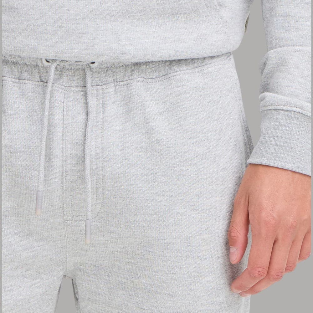 Blend pantalone tuta felpa garzata elastico fondo tasche grigio BRODY - 3