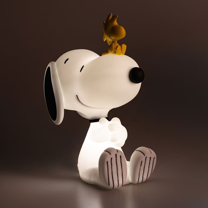 Snoopy - Luce notturna a LED per bambini (26,7 x 18,5 cm) - 4