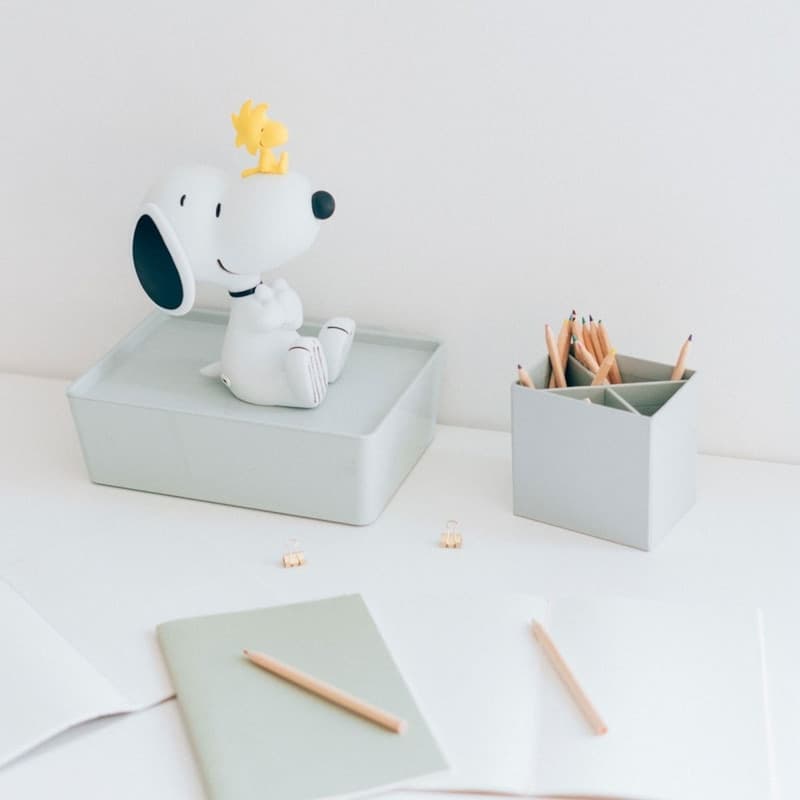 Snoopy - Luce notturna a LED per bambini (26,7 x 18,5 cm) - 5
