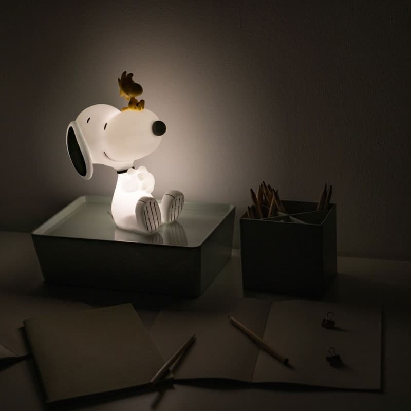 Snoopy - Luce notturna a LED per bambini (26,7 x 18,5 cm) - 7
