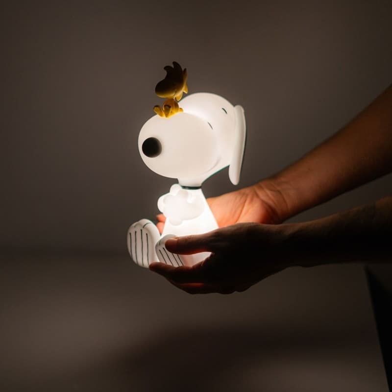 Snoopy - Luce notturna a LED per bambini (26,7 x 18,5 cm) - 8