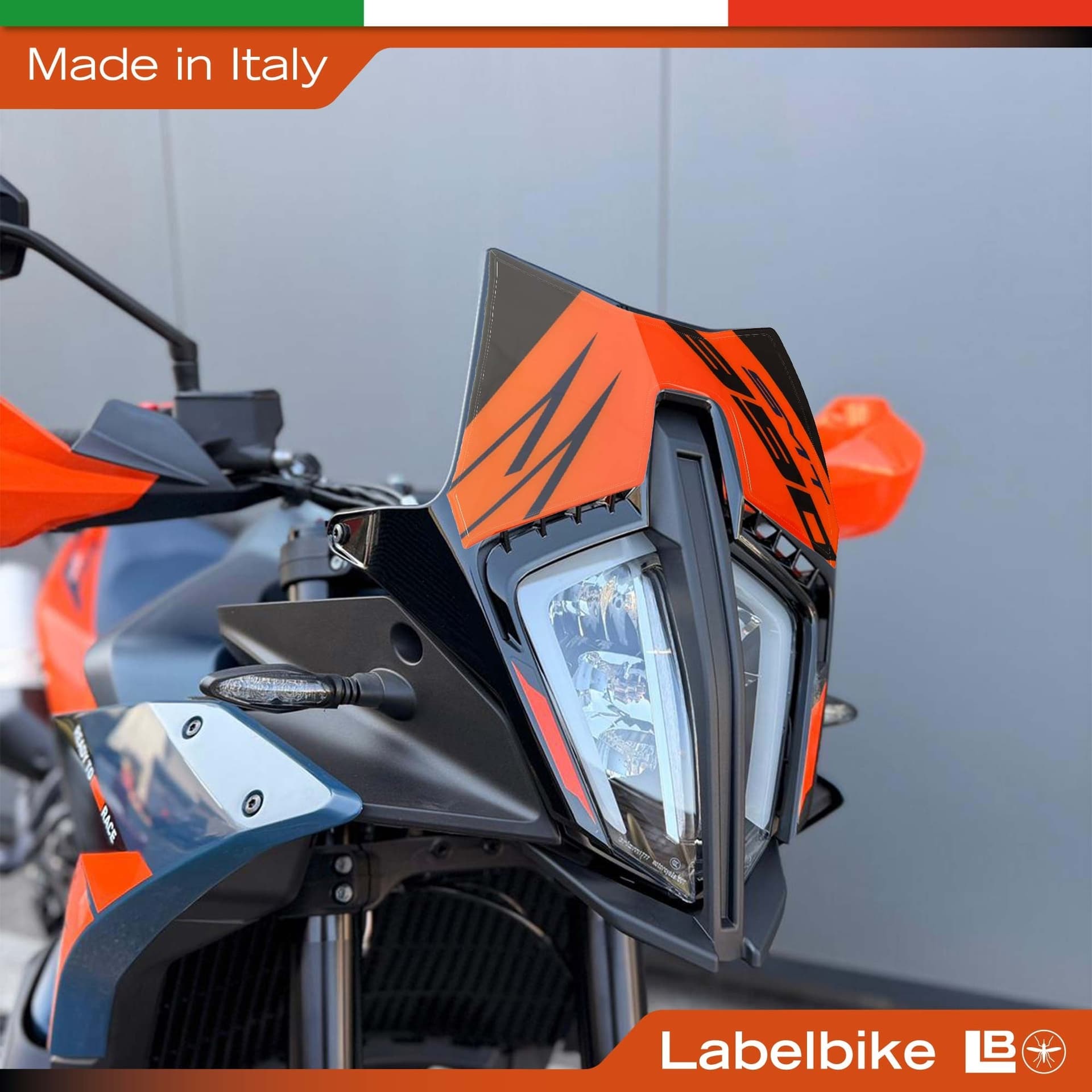 Adesivo Gel 3D Protezione Cupolino moto compatibile con KTM 890 SMT 2026 - 3