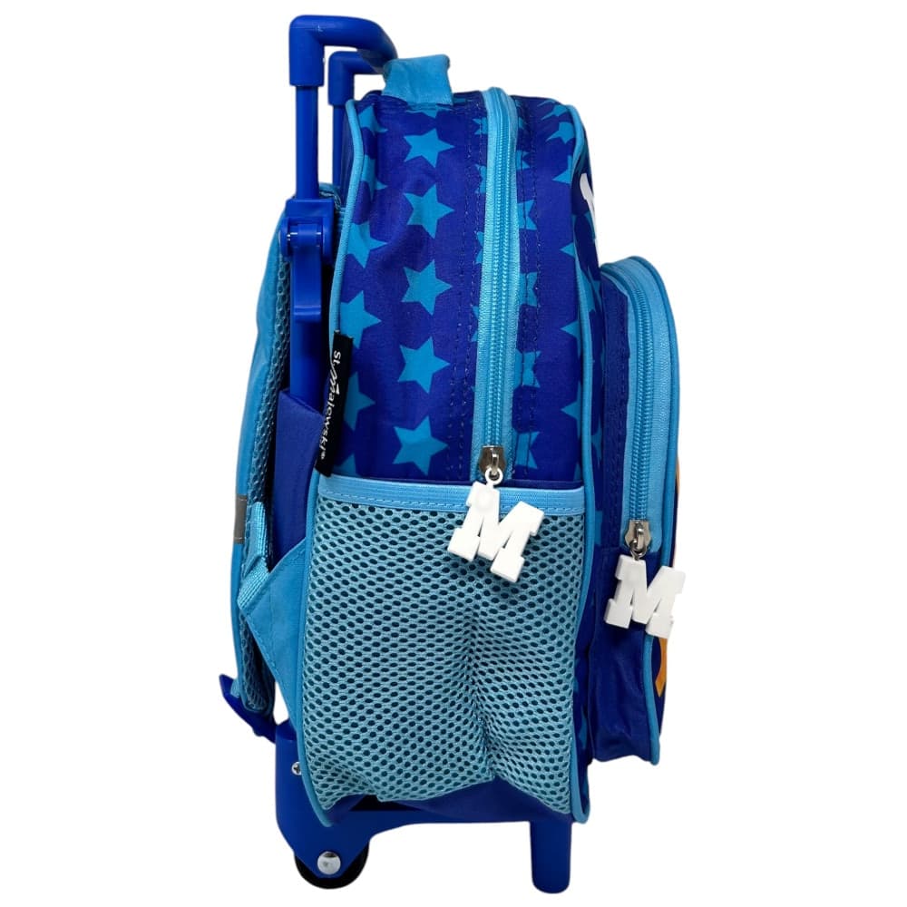 ZAINO ASILO TROLLEY MICKEY MOUSE TOPOLINO TASCA FRONTALE 30CM MANICO ALLUNGABILE 673078A - 7