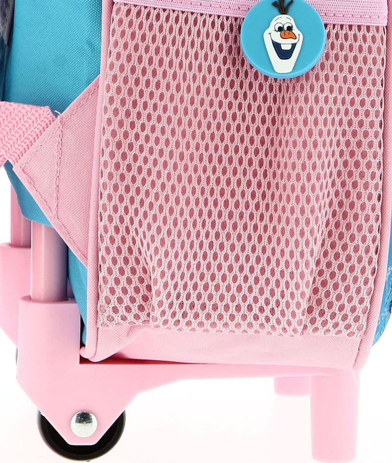 ZAINO ASILO TROLLEY FROZEN ZAINETTO CON TASCA FRONTALE MANICO ALLUNGABILE VIAGGI 757326 - 5