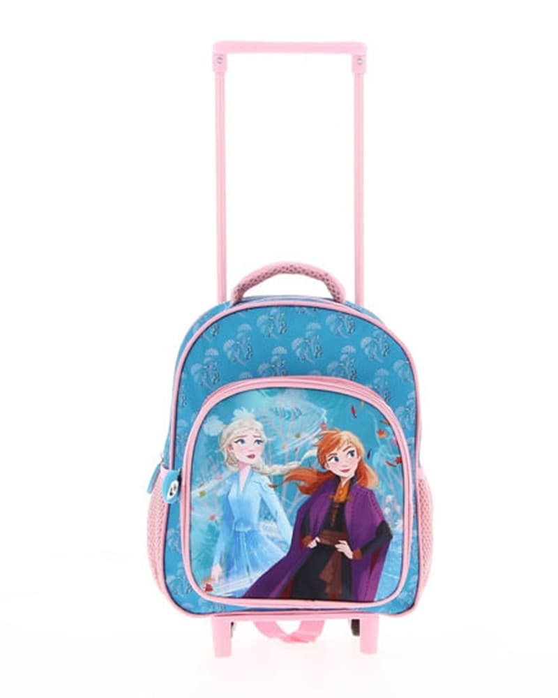 ZAINO ASILO TROLLEY FROZEN ZAINETTO CON TASCA FRONTALE MANICO ALLUNGABILE VIAGGI 757326 - 7