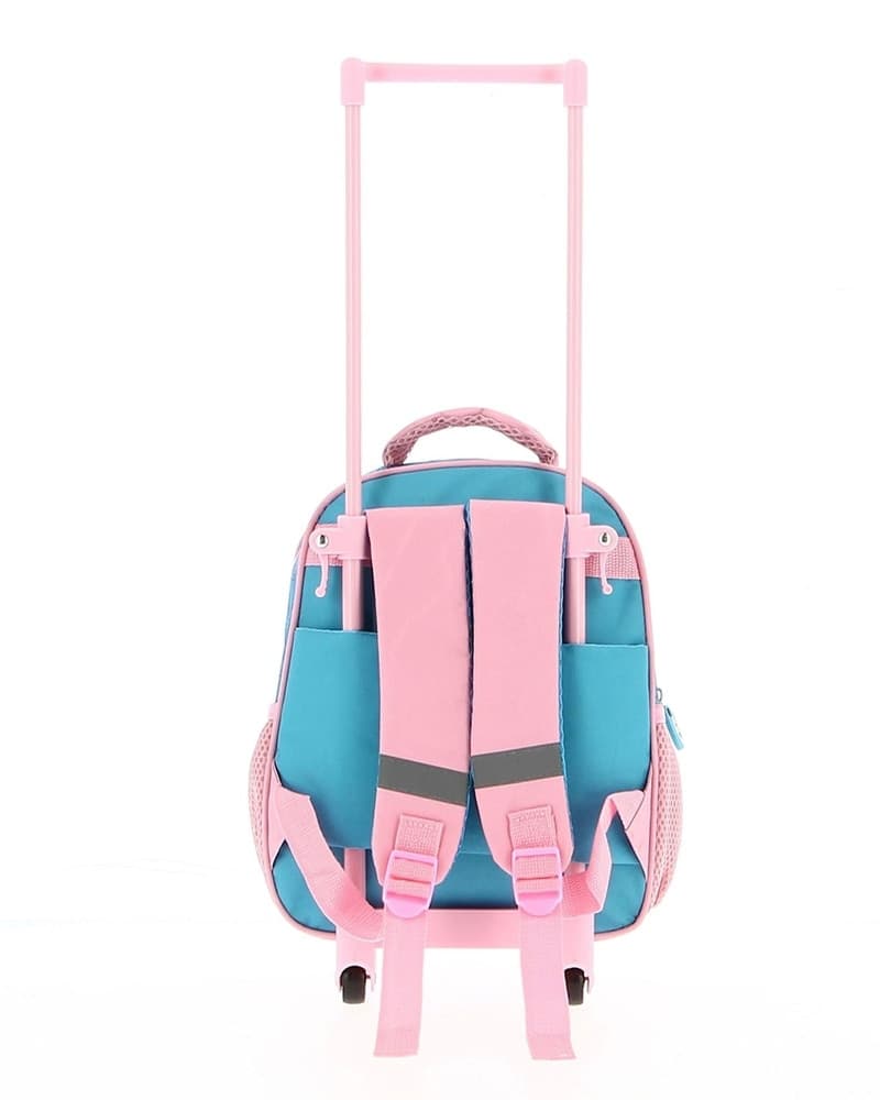 ZAINO ASILO TROLLEY FROZEN ZAINETTO CON TASCA FRONTALE MANICO ALLUNGABILE VIAGGI 757326 - 9
