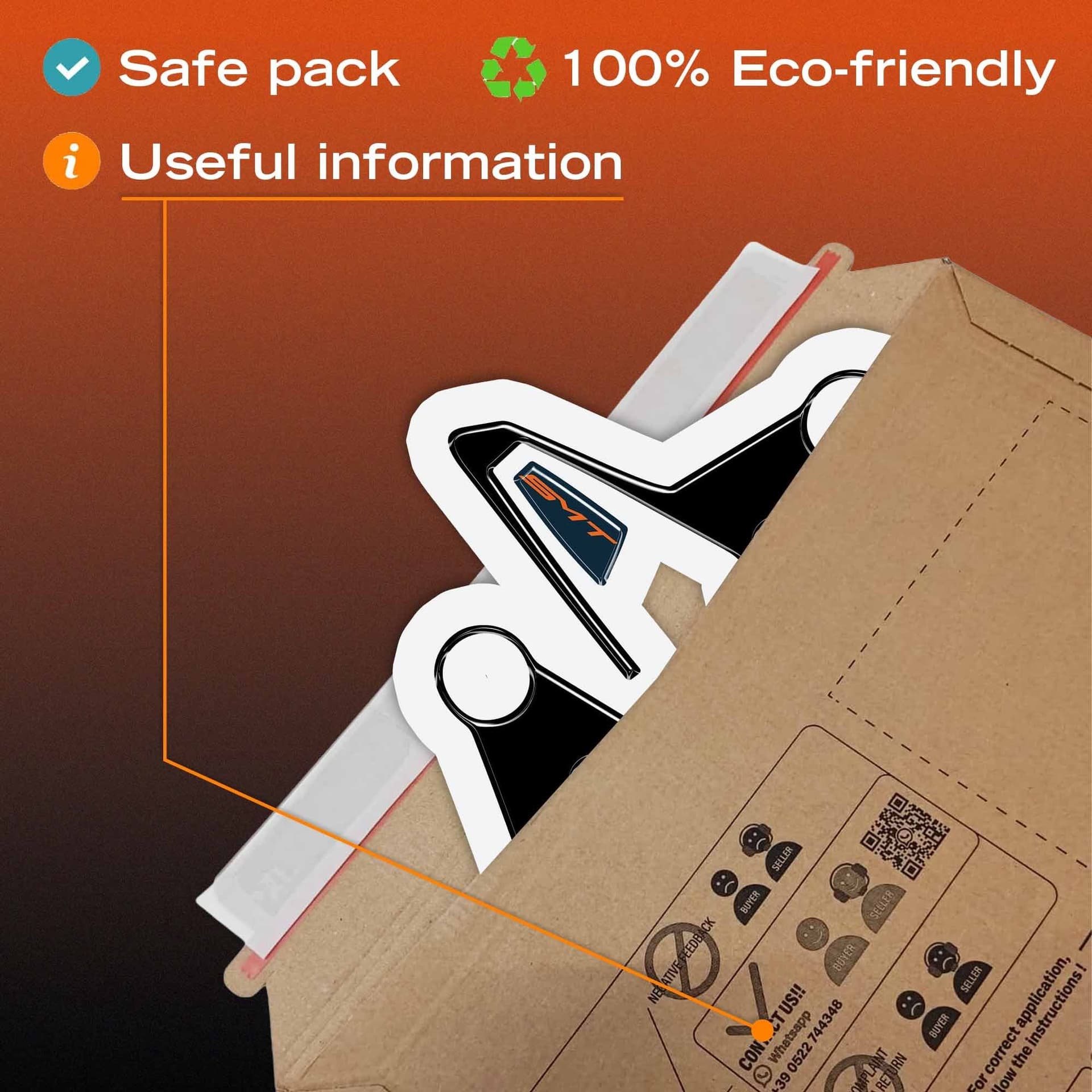Adesivi 3D Protezioni Battitacco moto compatibili con KTM 890 SMT 2026 - 5