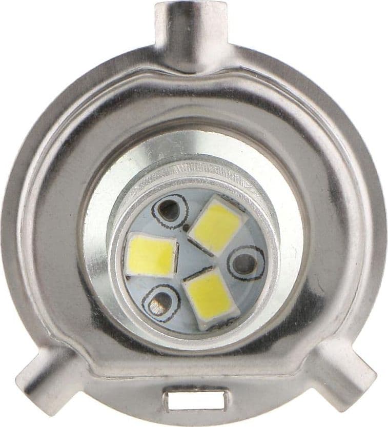 Coppia Lampadine LED H4 Biluce Bianco 6000K per Auto e Moto - 21 SMD 5630 Tuning 35W Alta Luminosità - 4