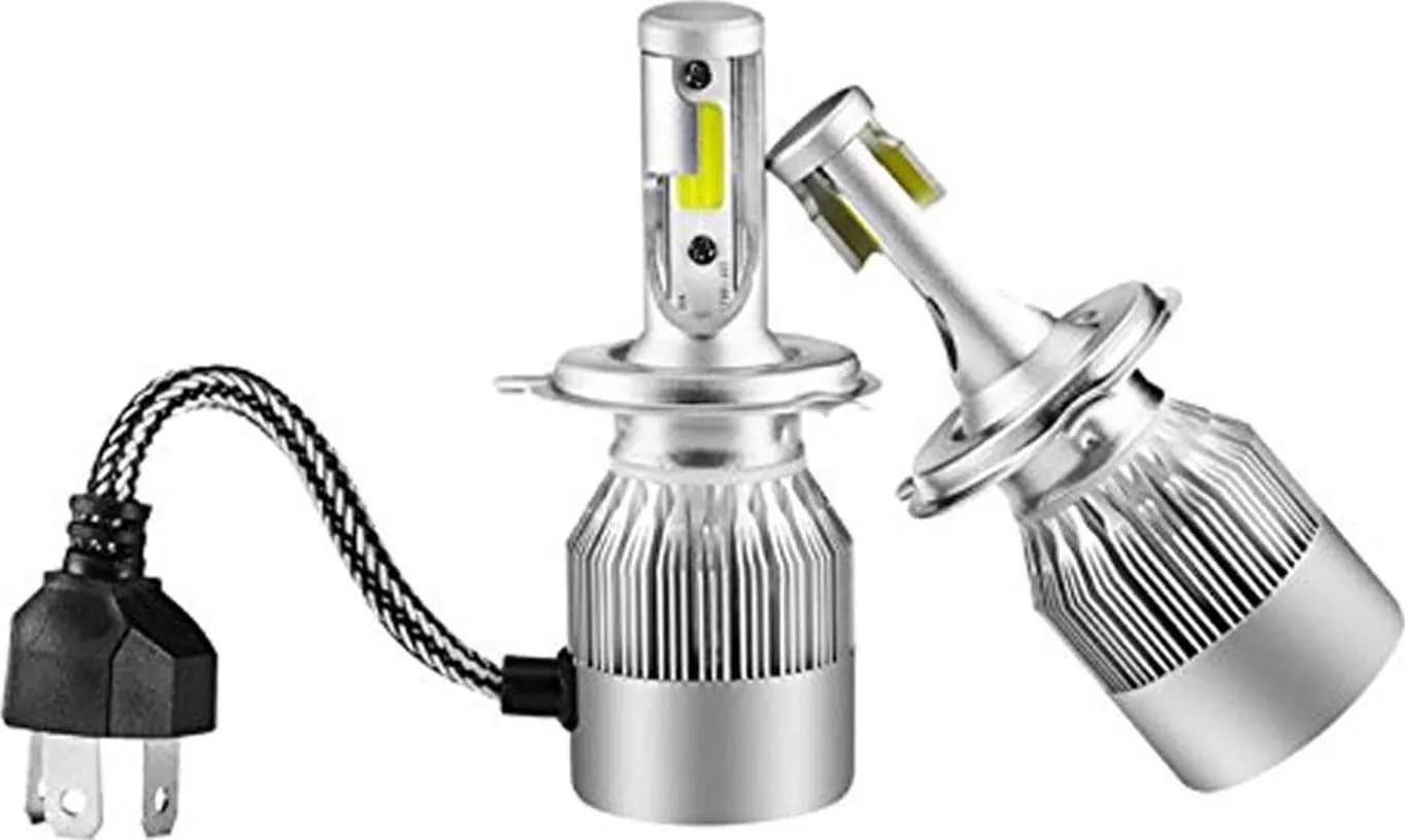 Kit Conversione LED H4 Fiat Ducato Serie 230 - Lampade 72W Bianco Ghiaccio Canbus No Errore - 3