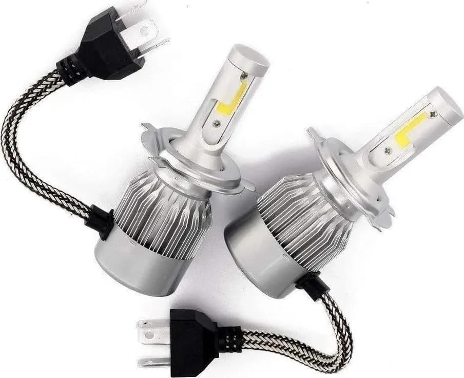 Kit Conversione LED H4 Fiat Ducato Serie 230 - Lampade 72W Bianco Ghiaccio Canbus No Errore - 4