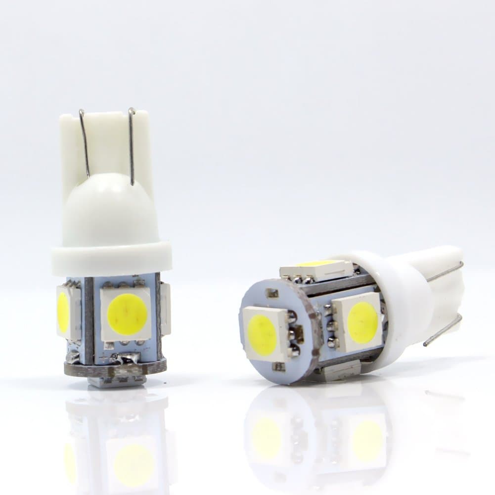 Kit LED H4 Fiat Panda 90W 12V Lampade 6000K Bianco Ghiaccio + Luci Posizione T10 + Adattatori MD2 - 2