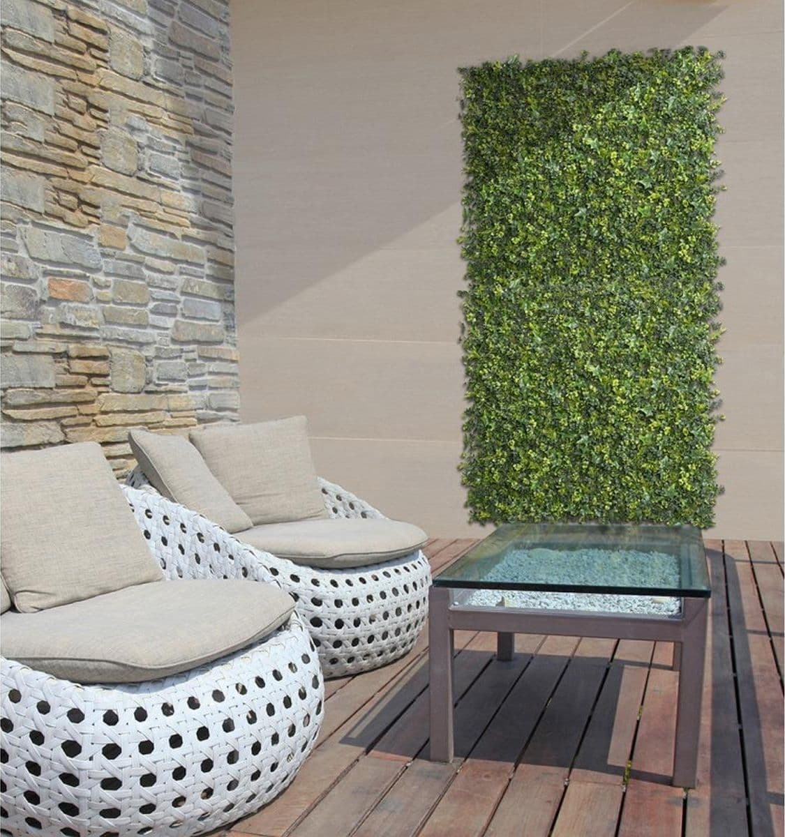 Nortene Vertical Forest giardino verticale sintetico 1 x 1 m - 12
