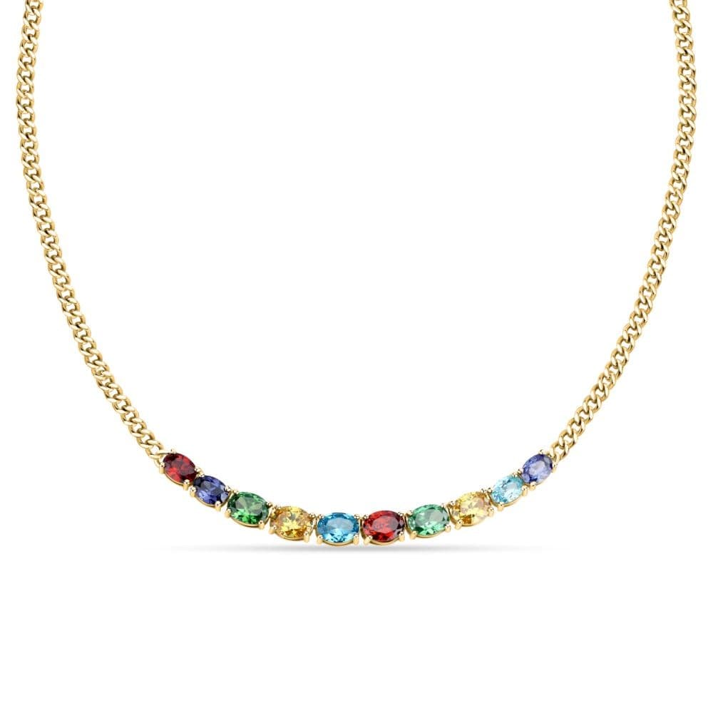Collana Morellato Colori Dorata Multicolor Acciaio (SAVY01)
