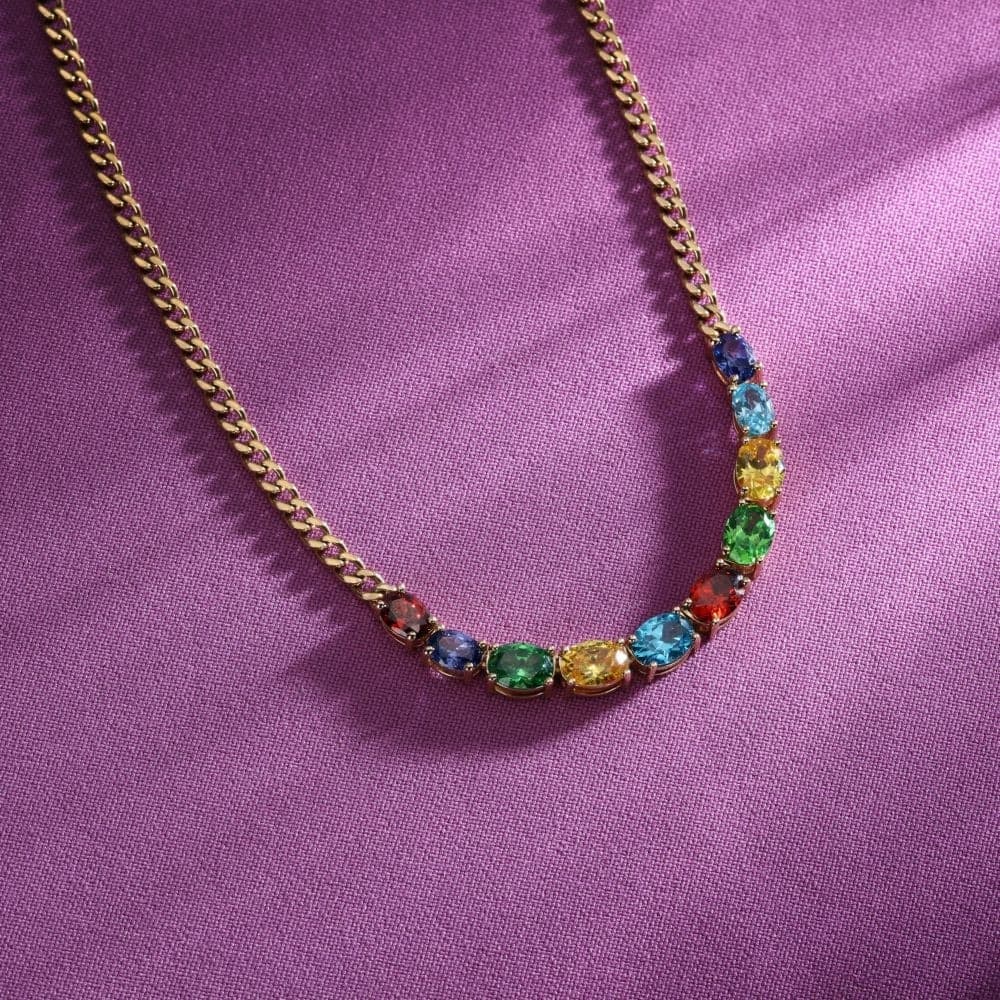 Collana Morellato Colori Dorata Multicolor Acciaio (SAVY01) - 5