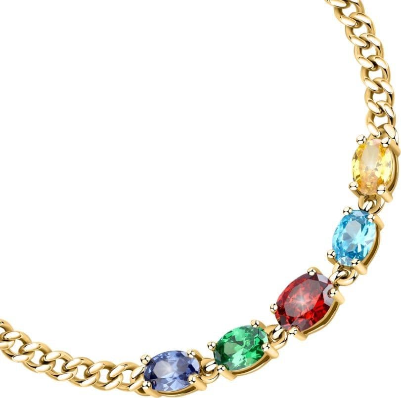 Bracciale Morellato Colori Dorato Multicolor Acciaio (SAVY04) - 2
