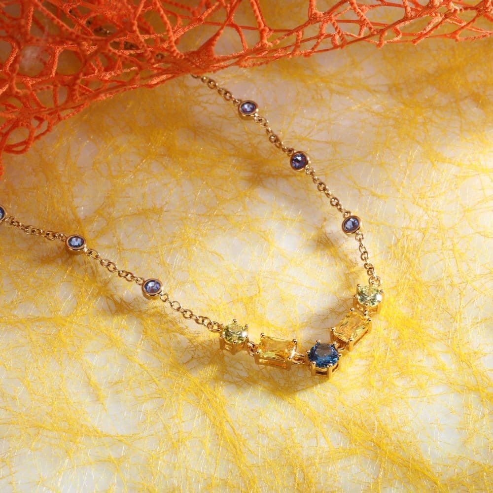 Collana Morellato Colori Dorata Cristalli Multicolor (SAVY05) - 5