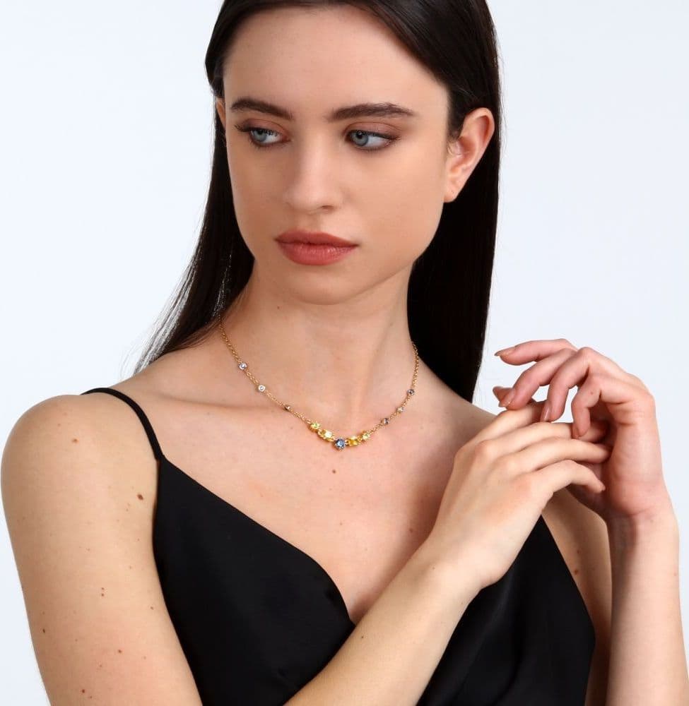 Collana Morellato Colori Dorata Cristalli Multicolor (SAVY05) - 6