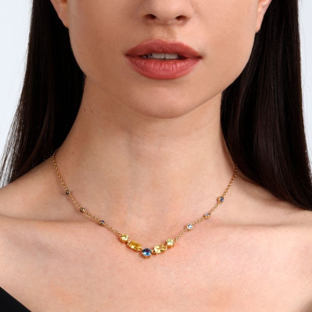 Collana Morellato Colori Dorata Cristalli Multicolor (SAVY05) - 7