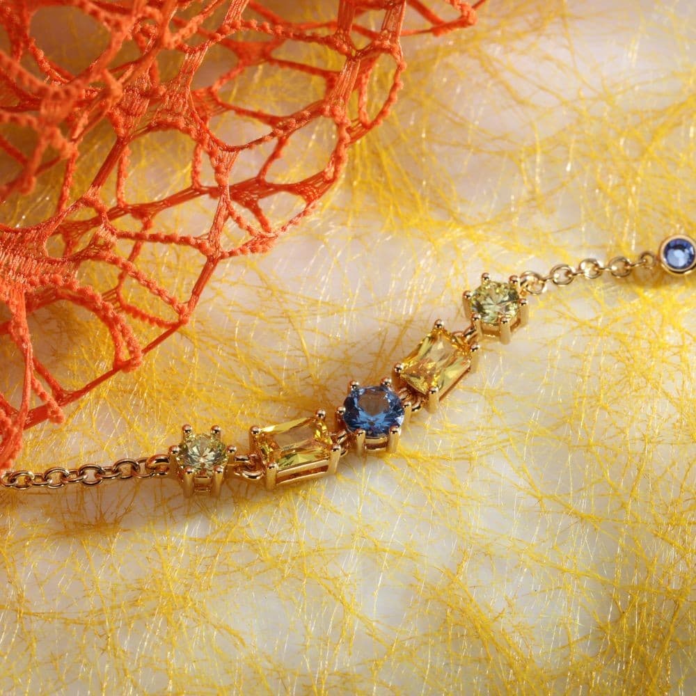Bracciale Morellato Colori Dorato Cristalli Multicolor (SAVY08) - 6