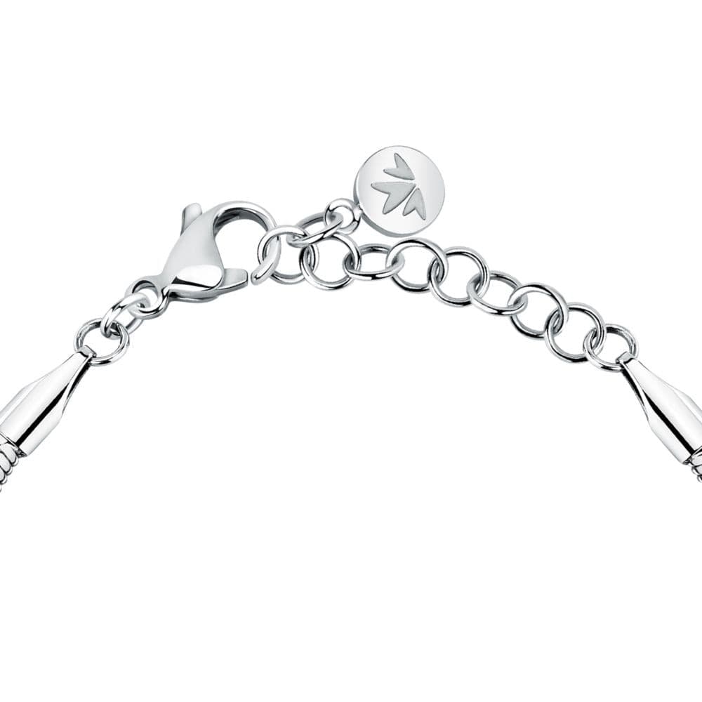 Bracciale Morellato Gioia Acciaio Cristalli Azzurri (SAVY34) - 3