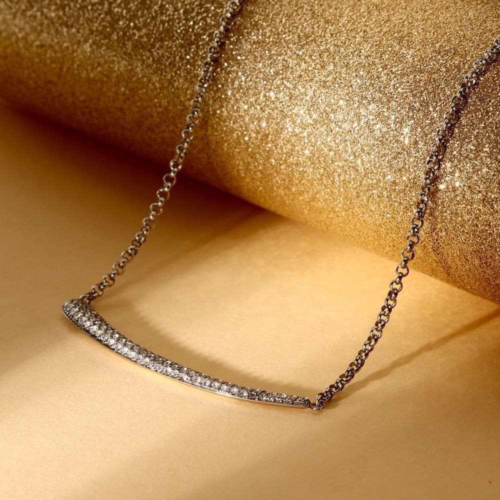 Collana Morellato Design Acciaio Cristalli (SAYP03) - 4