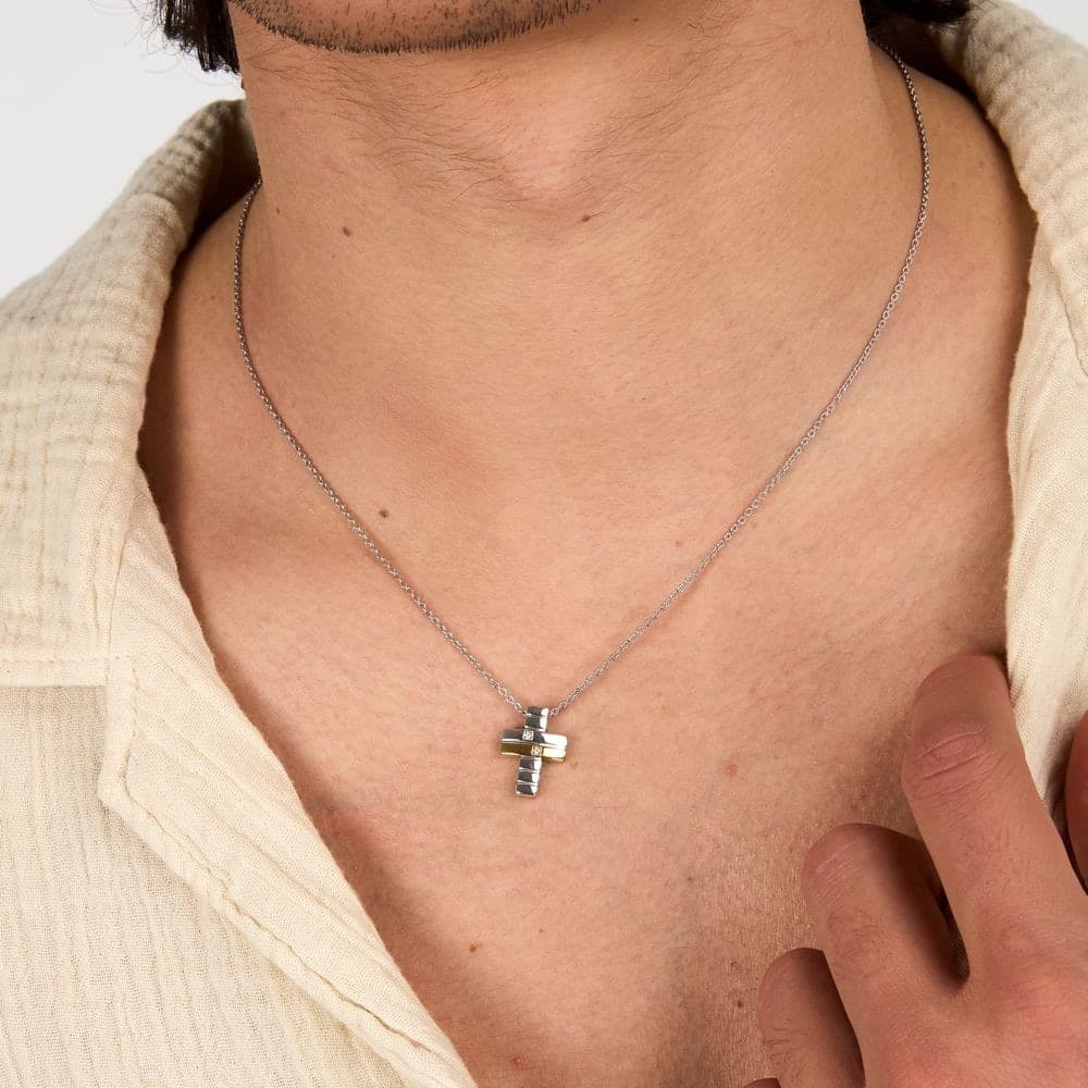 Collana Morellato Diamonds Acciaio Bicolore (SAYE02) - 6