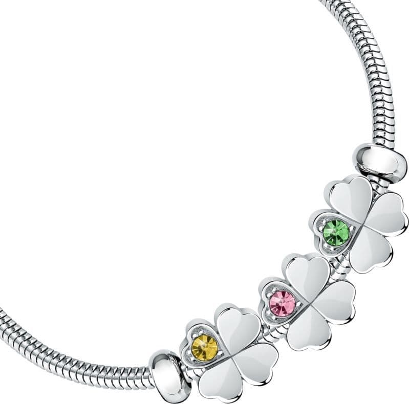Bracciale Morellato Drops Acciaio Quadrifogli (SCZ1283) - 2