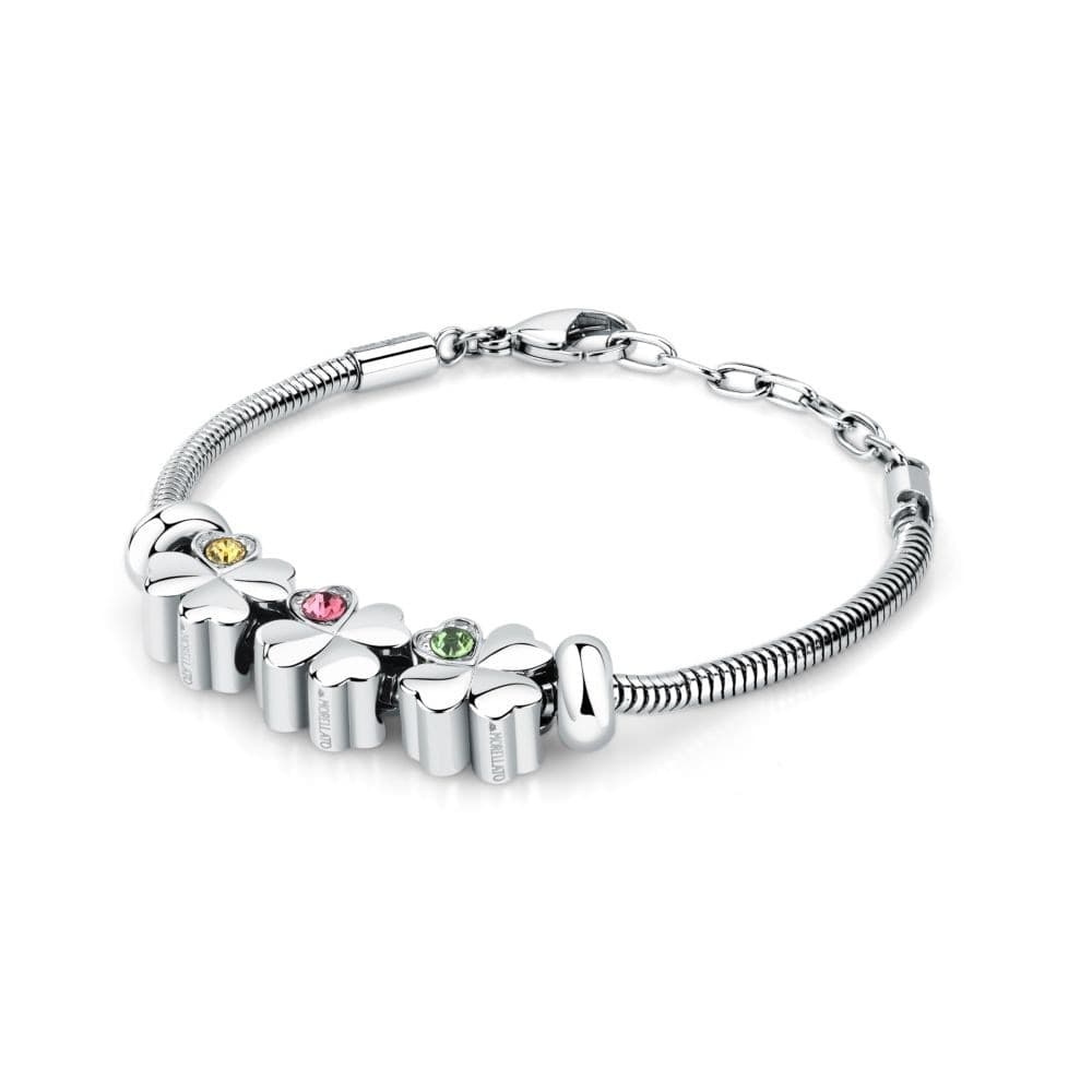 Bracciale Morellato Drops Acciaio Quadrifogli (SCZ1283) - 4