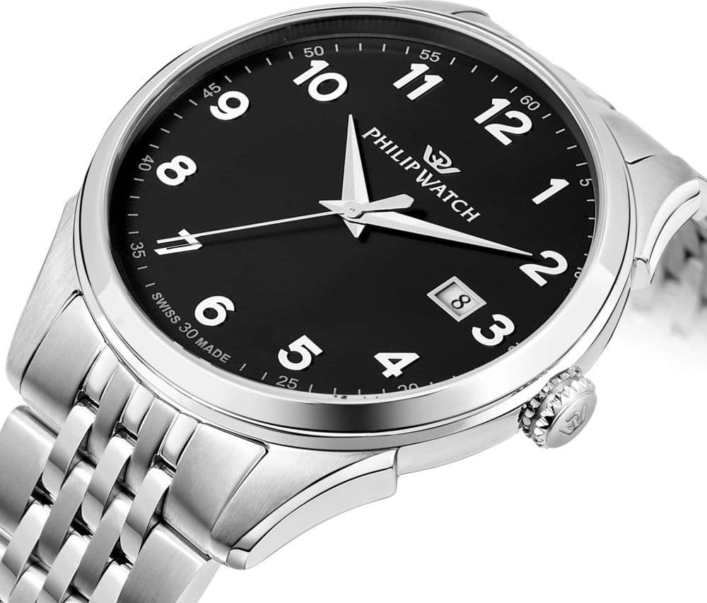 Orologio Philip Watch Roma Nero Uomo (R8253217003) - 3