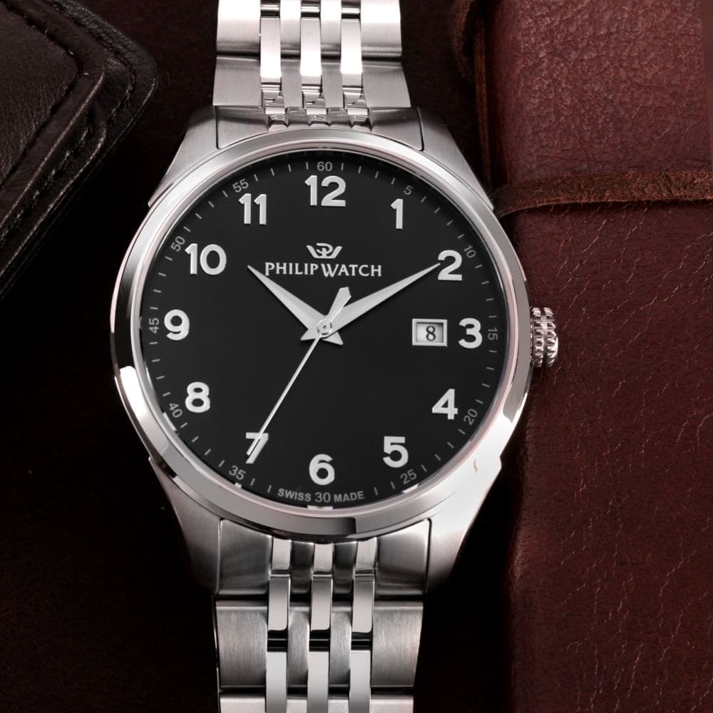 Orologio Philip Watch Roma Nero Uomo (R8253217003) - 6