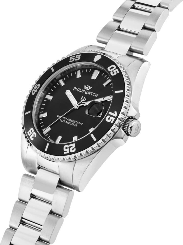 Orologio Philip Watch Caribe Sport Nero Uomo (R8253597120) - 2