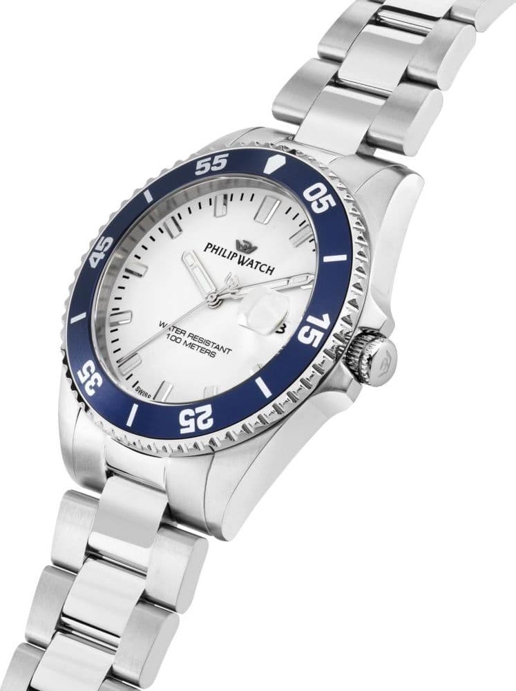 Orologio Philip Watch Caribe Sport Bianco Uomo (R8253597121) - 2