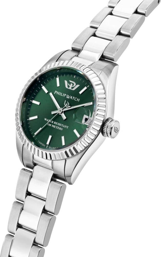 Orologio Philip Watch Caribe Urban Verde Donna (R8253597666) - 2