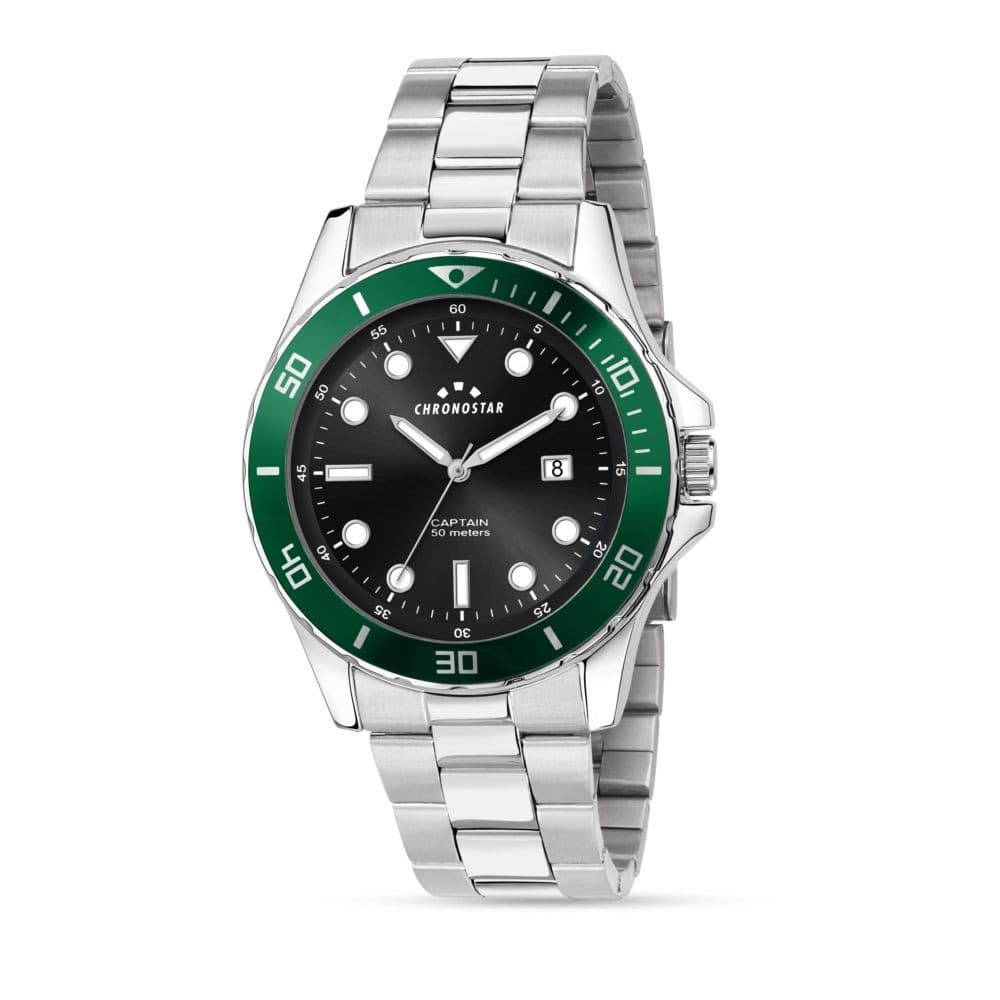 Orologio Chronostar Captain Nero Ghiera Verde (R3753291009)