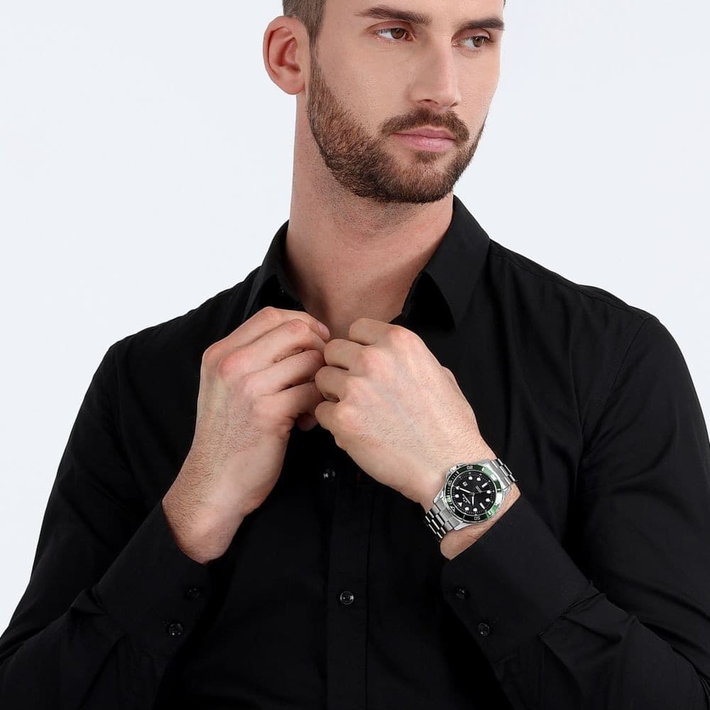 Orologio Chronostar Captain Nero Ghiera Verde (R3753291009) - 5