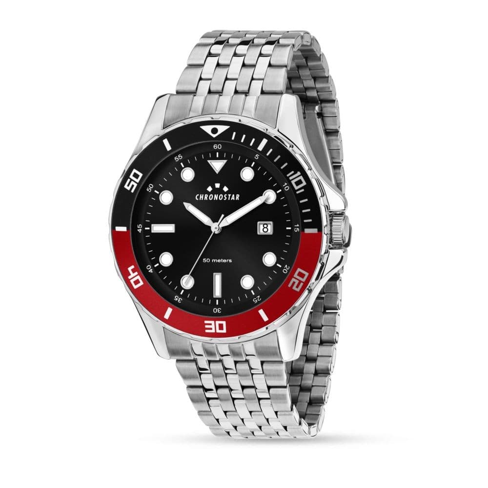 Orologio Chronostar Captain 2.0 Nero Ghiera Rossa (R3753318001)