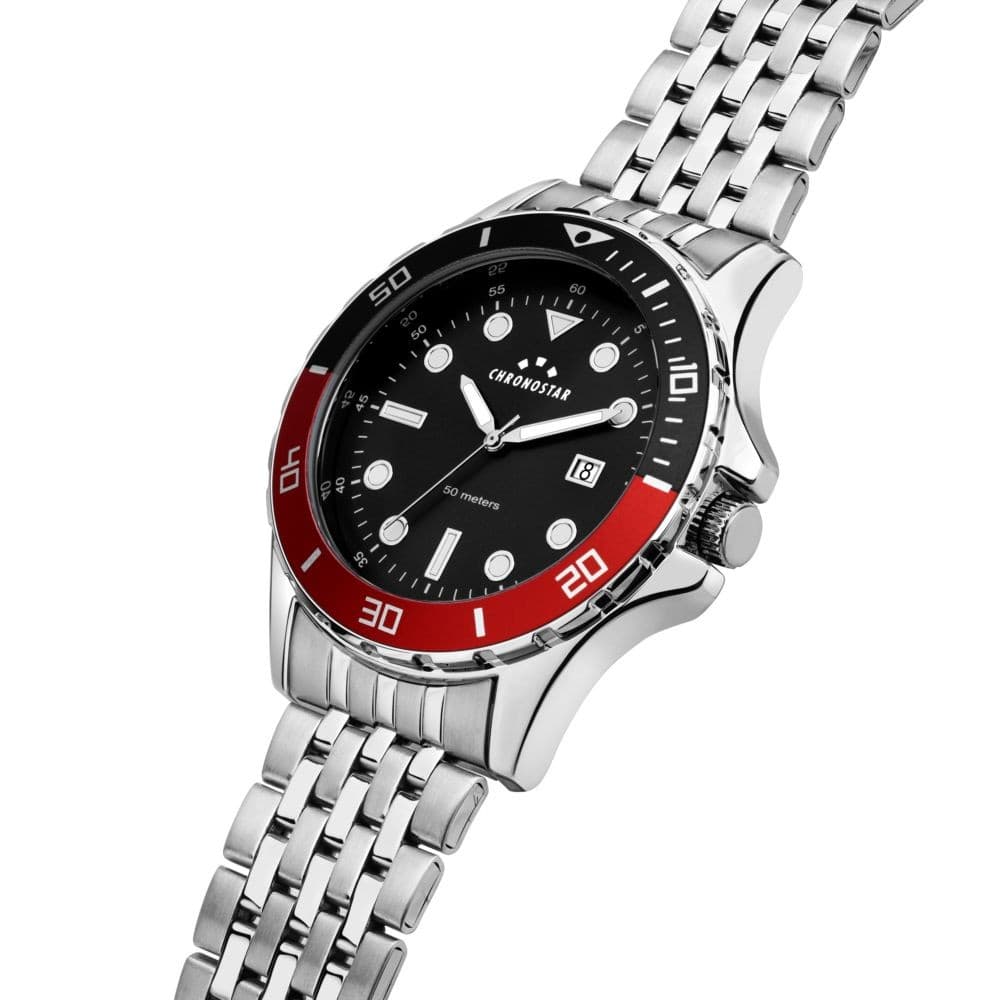 Orologio Chronostar Captain 2.0 Nero Ghiera Rossa (R3753318001) - 2