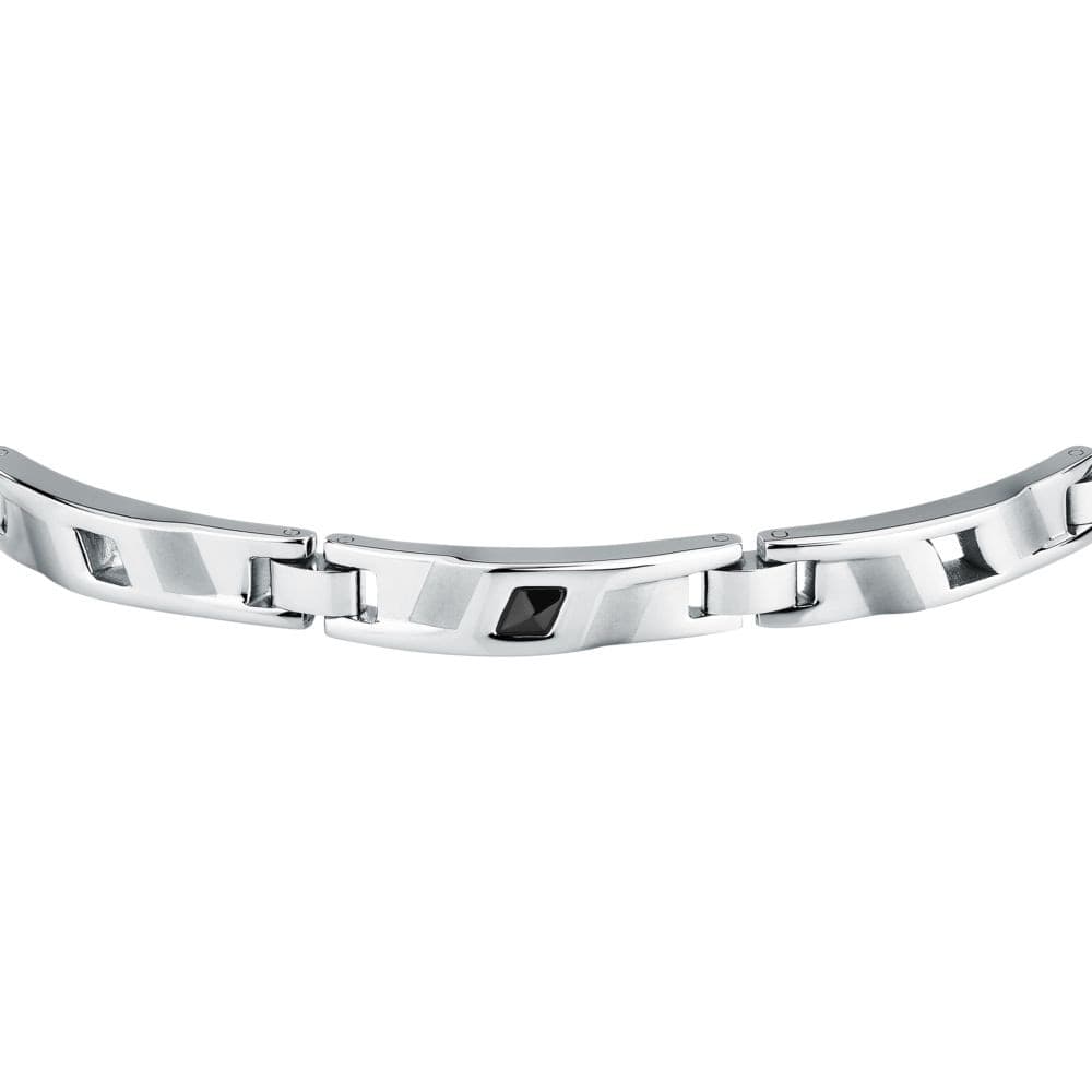 Bracciale Sector Premium Acciaio Dettagli Neri (SAVK13) - 2
