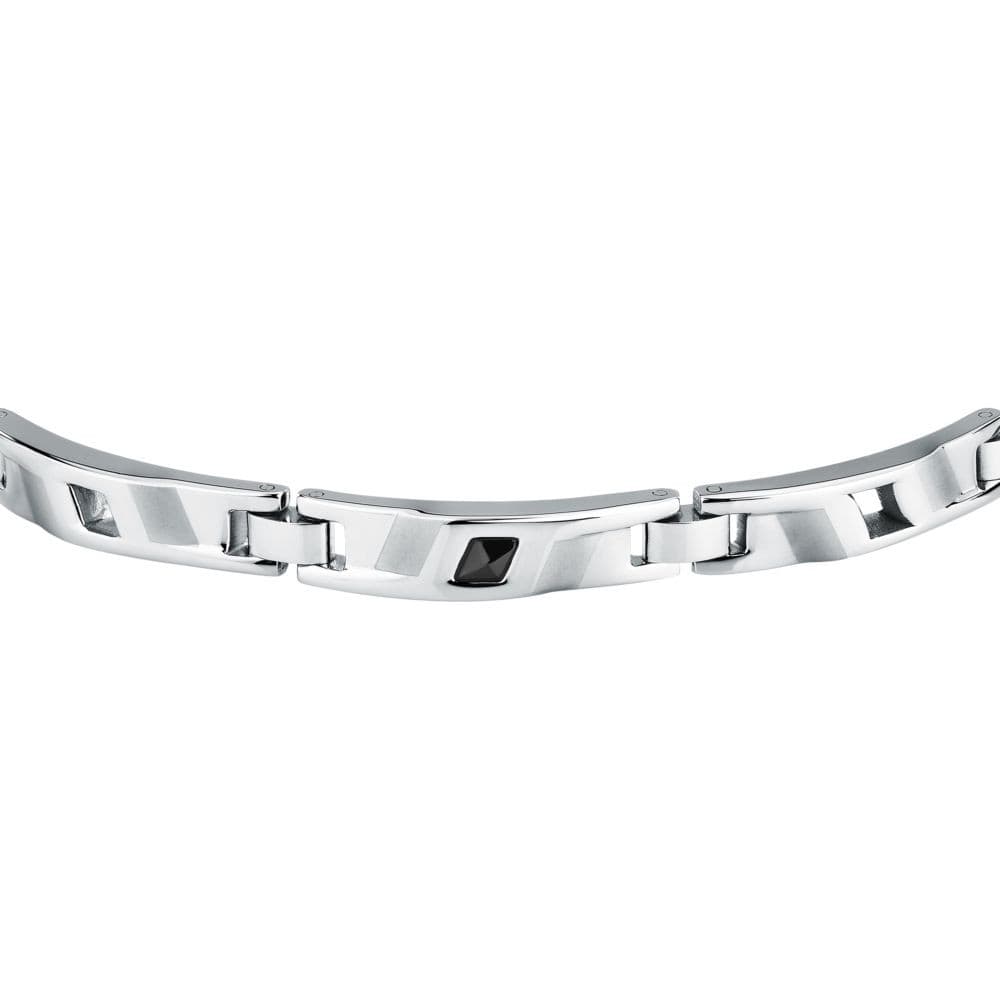 Bracciale Sector Premium Acciaio Dettagli Neri (SAVK13) - 2