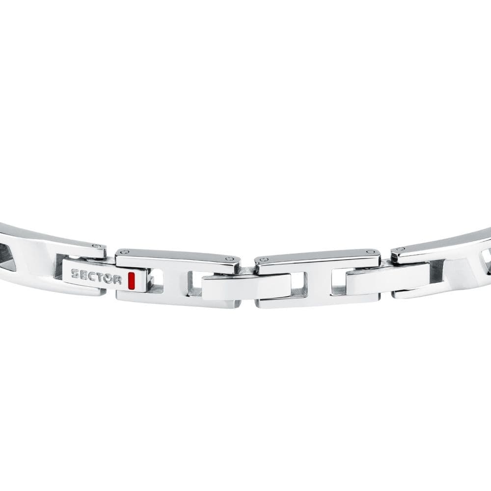 Bracciale Sector Premium Acciaio Dettagli Neri (SAVK13) - 3